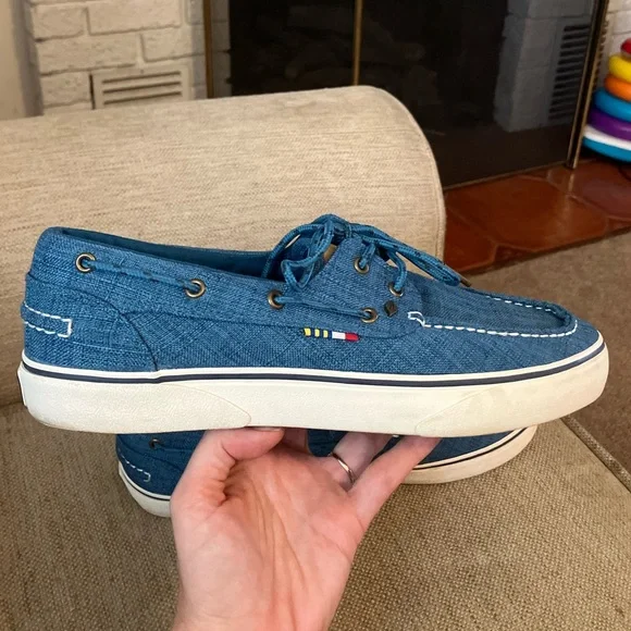 Men’s guy Harvey gulf linen boat shoes - Picture 2 of 10